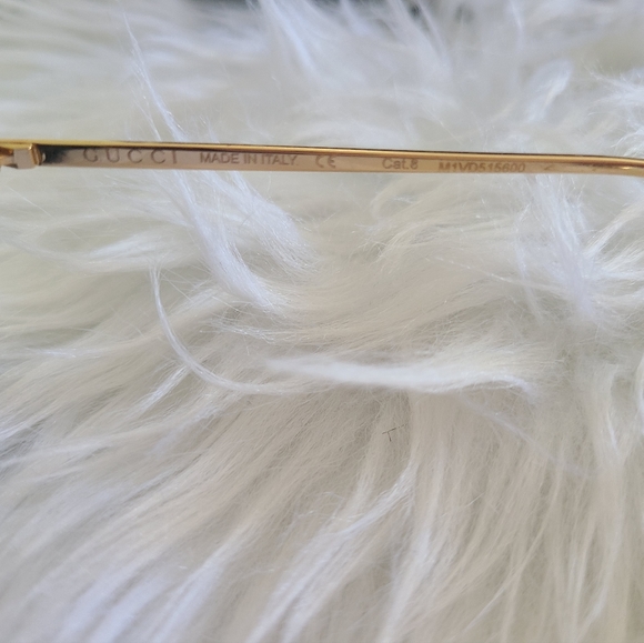 Gucci Rimless Shield Sunglasses w/ Star Studs - Picture 5 of 14